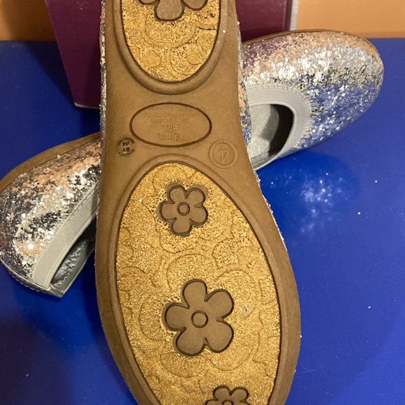 Girls sparkly flats - Picture 2 of 5
